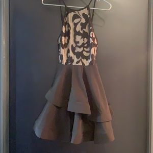 Black/Tan Dress